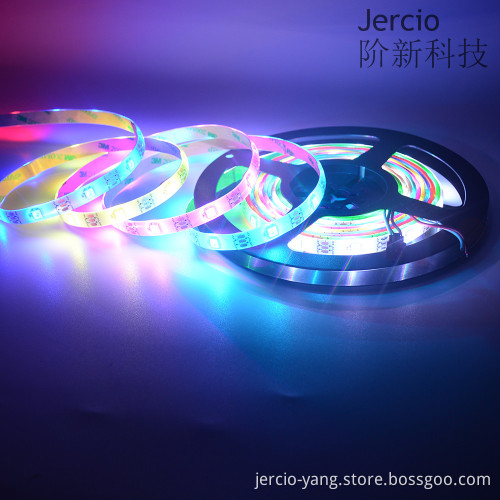 SK6812 built-in IC, 5050RGB magic lamp strip glue waterproof